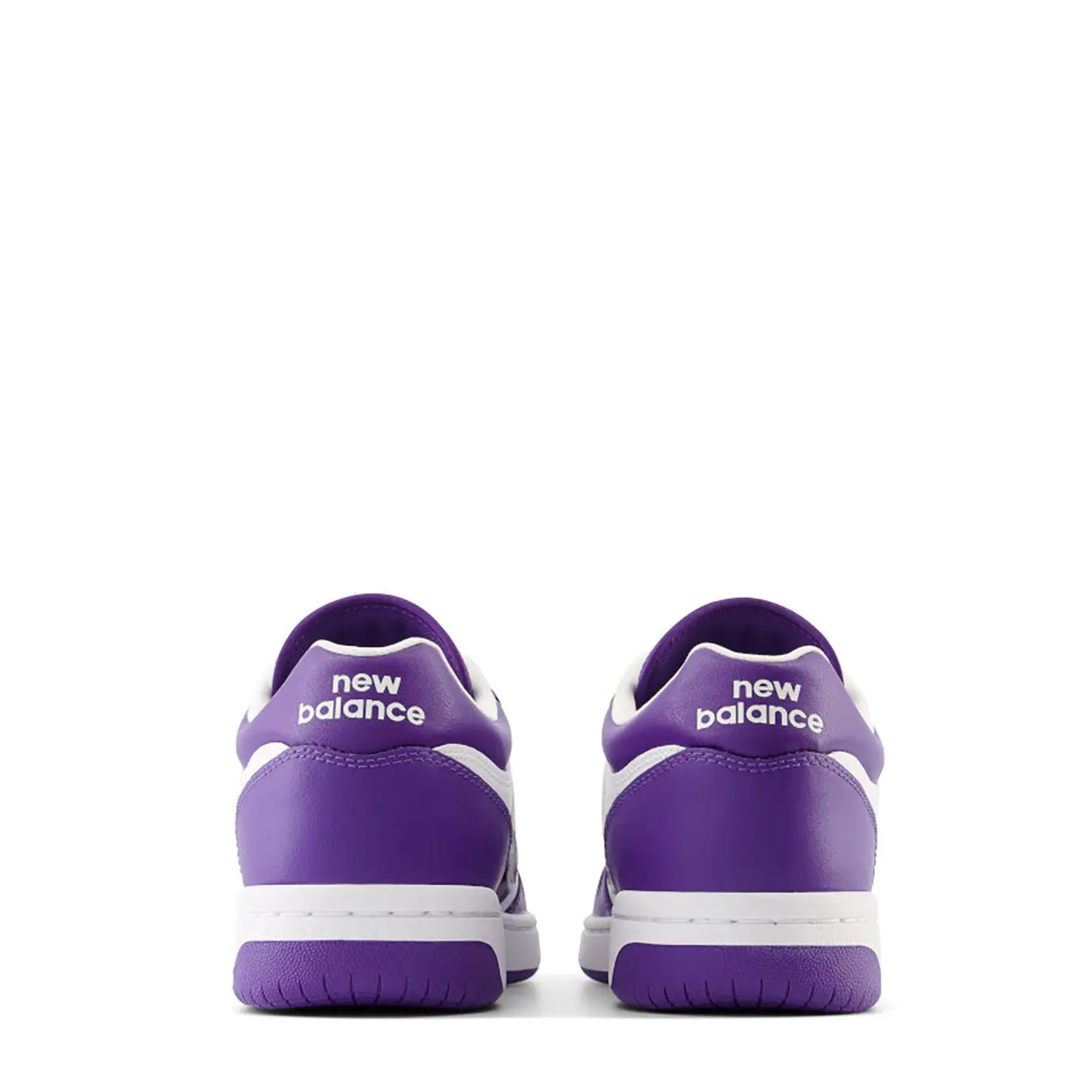 New Balance 480 Trainers White / Prism Purple - Image 3