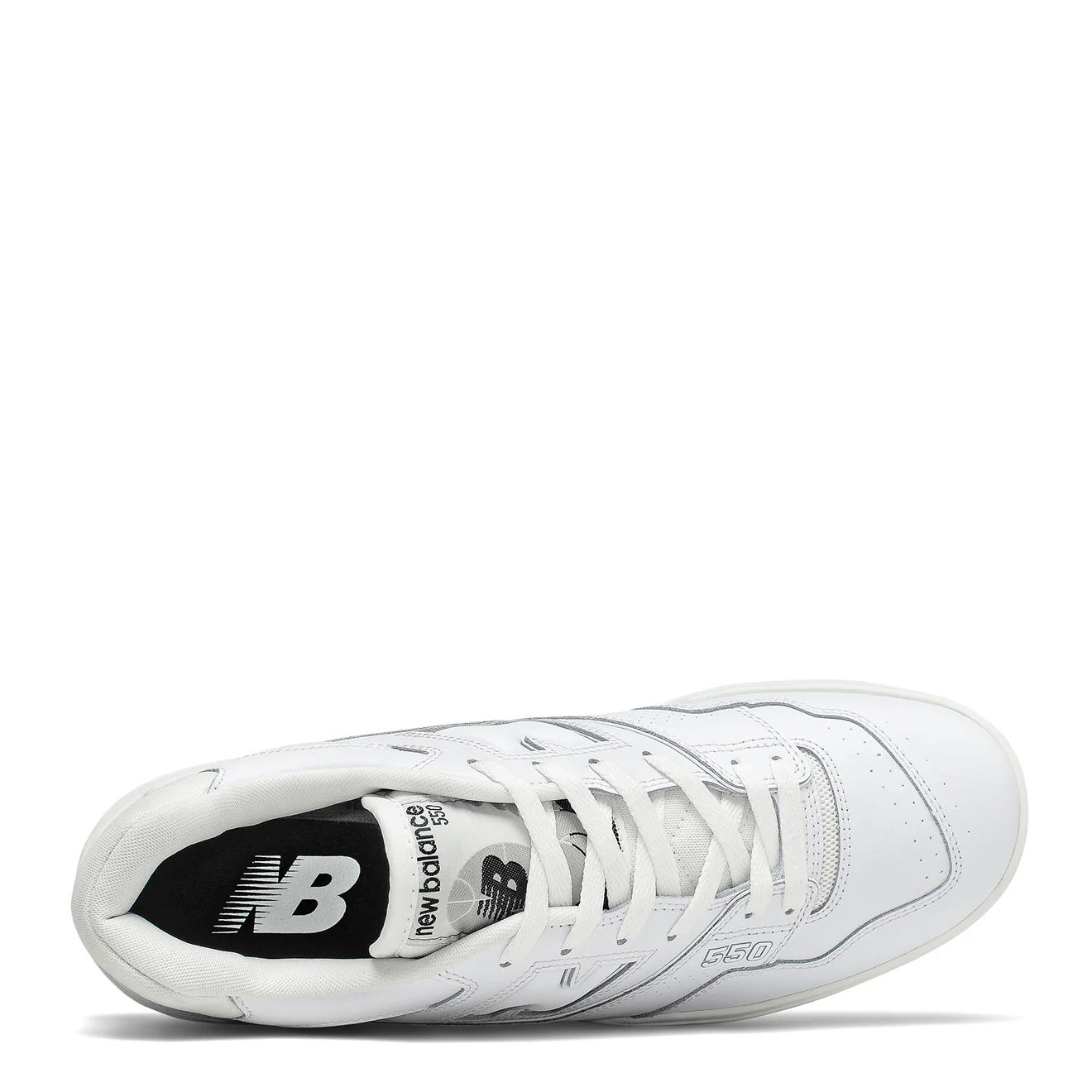 New Balance 550 Trainers White / White - Image 4