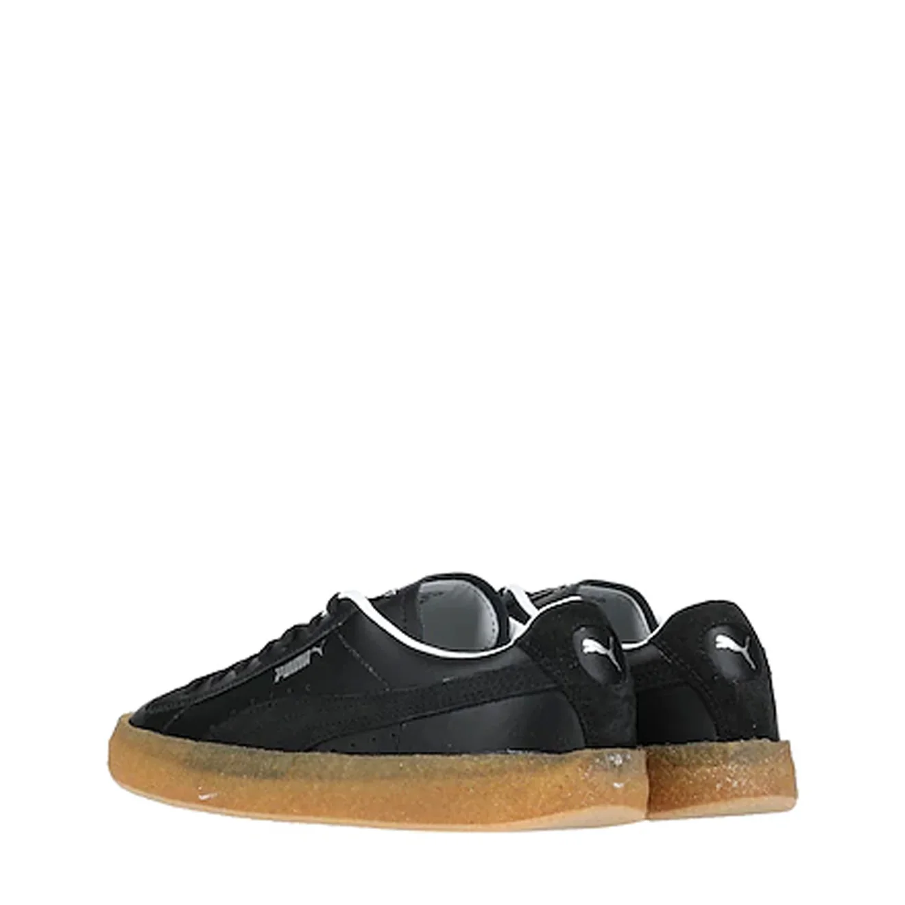Puma Suede Crepe Trainer  Black - Image 3