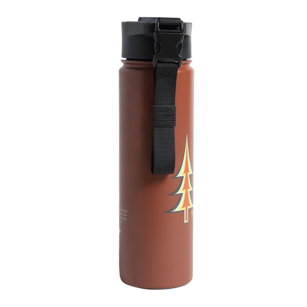 United by Blue 22oz Insulated Steel Bottle Trippy Cocoa - Image 3