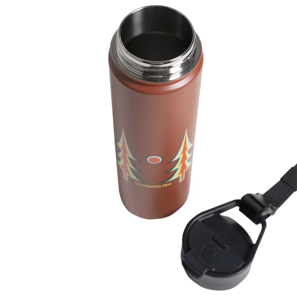 United by Blue 22oz Insulated Steel Bottle Trippy Cocoa - Image 4