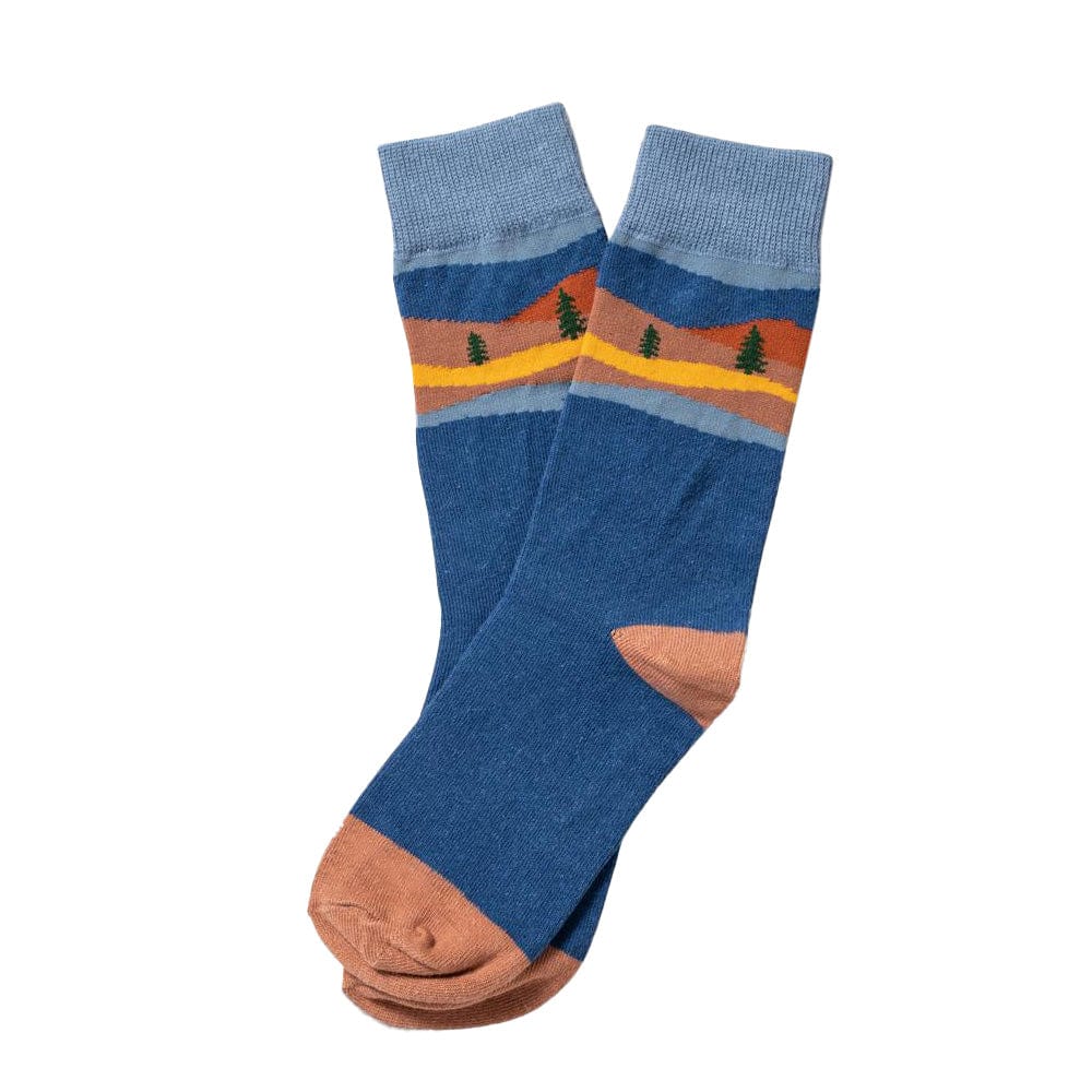 United by Blue Softhemp 2 Pack Socks Night Mountain / Navy - Image 3